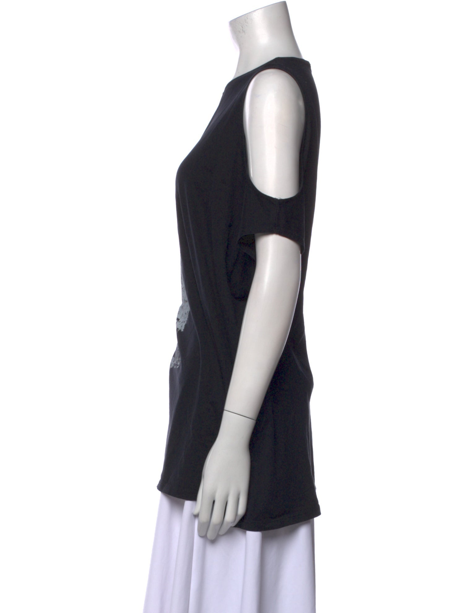 Givenchy Graphic Print Crew Neck T-Shirt